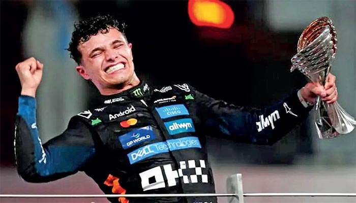 Briton  Norris  wins his first F1 title in Abu Dhabi