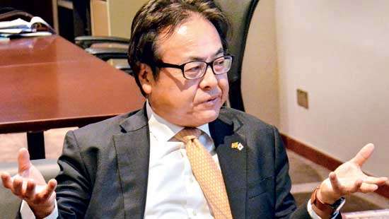 There are cases where SL politicians seek benefits  for their interests - outgoing Japanese ambassador