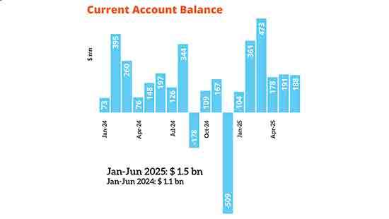 External sector stays resilient in first half