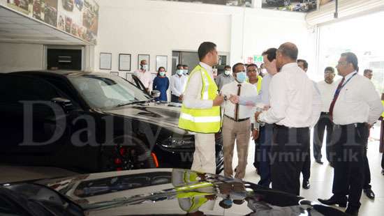 State Minister visits Autogroup Int’l (Pvt) Ltd