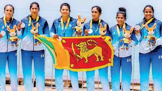 Sri Lanka bag kabaddi silver  at Asian Beach Games