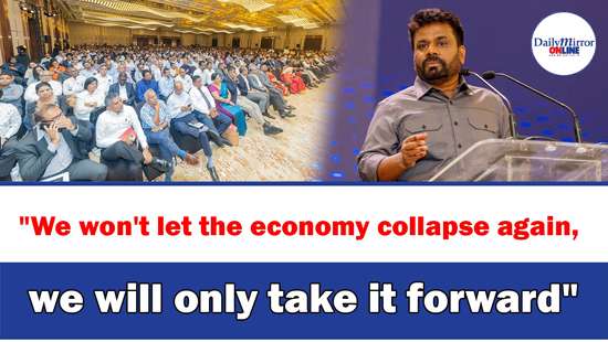 ’’We won’t let the economy collapse again, we will only take it forward’’