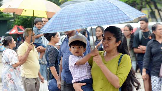 Rainy days in Colombo