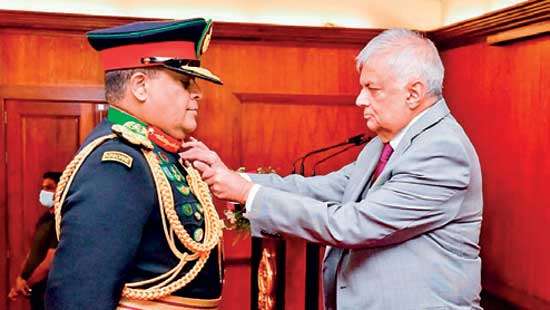 Gen. Shavendra holds most number of prestigious medals in SL history