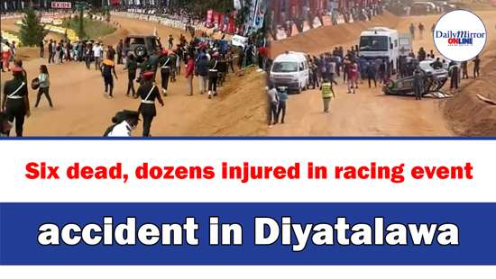 Six dead, dozens injured in racing event accident in Diyatalawa