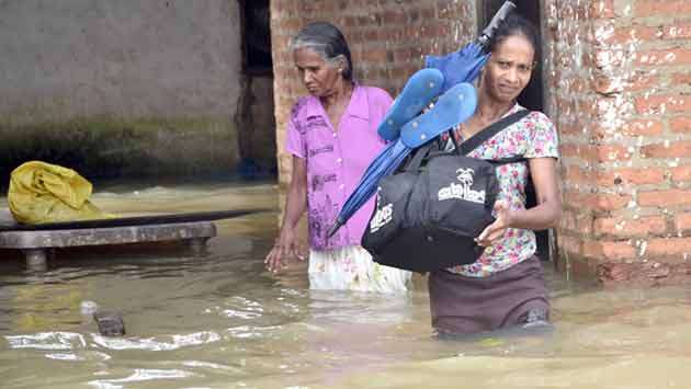 Floods in Gampaha...