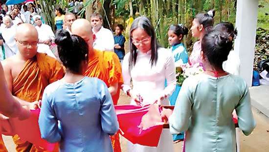 ‘Vietnamese Monastery’ in Sri Lanka marks 10 years