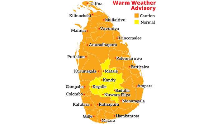 Heat advisory issued as temperatures expected to rise