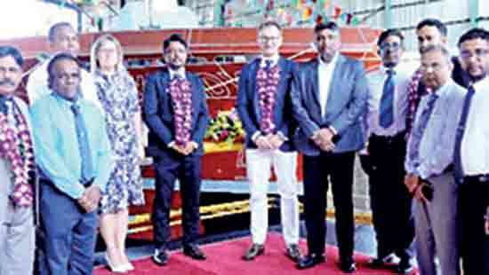 Colombo Dockyard ceremonially launches Misje Kandy