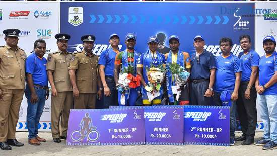 “SLT Speedup Cycle Sawariya” Day 3 marked the finish line at Kurunegala