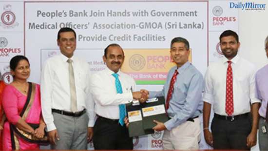 People’s Bank ties up with the GMOA for a special loan scheme for its members