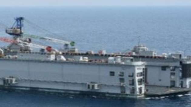 India launches floating dry dock for Sri Lanka Navy