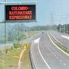 Katunayake-Colombo Expressway closed from 2pm to 3pm today
