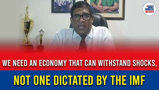 We need an economy that can withstand shocks, not one dictated by the IMF