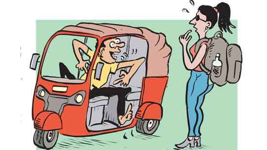 Trishaw driver arrested for indecent exposure