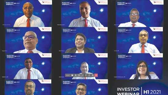 NDB conducts Investor Earnings Call on first half results