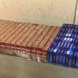 Vesak Day search operations lead to detection of  Rs.5.1 Mn worth cigarettes at BIA