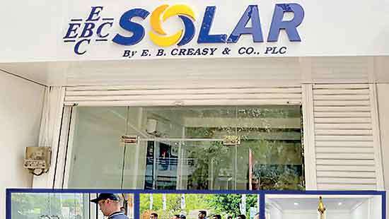 E.B. Creasy Solar opens new Wellawaya solar solutions outlet