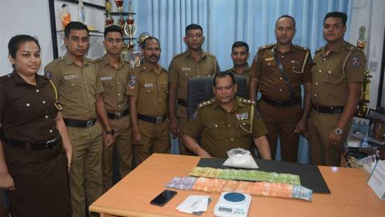 Man nabbed with Rs. 10 mn worth ICE drug