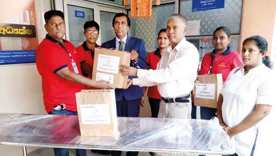 Deranajaya Foundation: Medicines and equipment donated to Apeksha Hospital