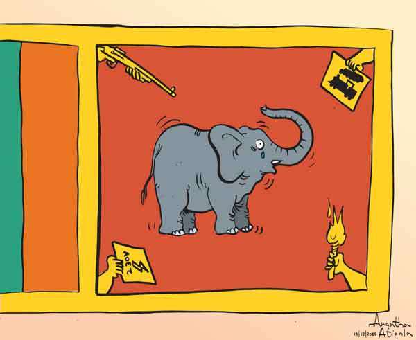 Cartoon of the Day 19-12-2025: Cornered from All Sides