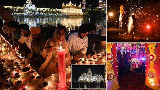 India illuminates for Diwali