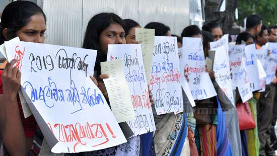 Protest by Ayurvedic doctors