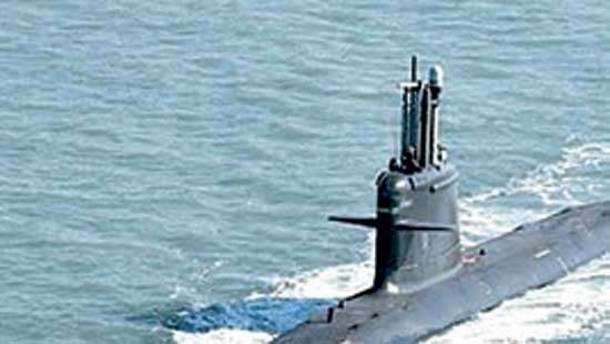 Indian Naval submarine on operational visit to Colombo