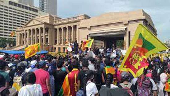 Five protesters arrested at Galle Face Green granted bail