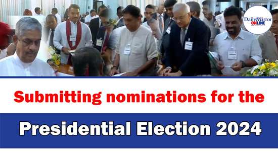 Submitting nominations for the Presidential Election 2024