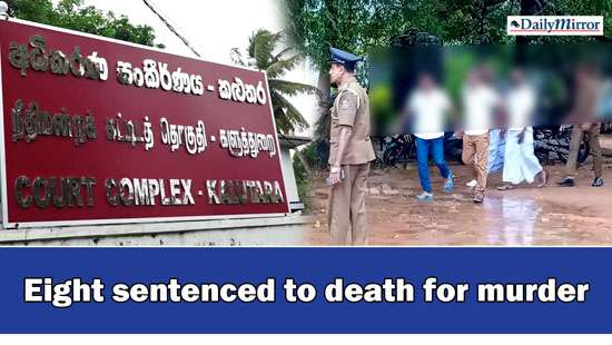 Eight sentenced to death for murder