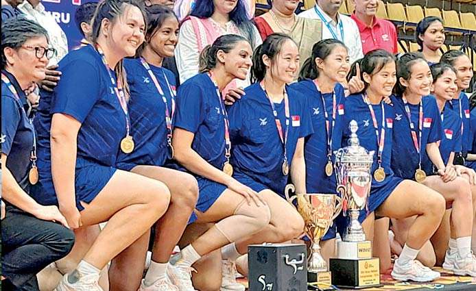 Singapore pip Sri Lanka in Asian Netball final