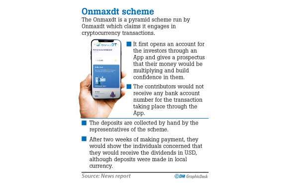 Sri Lankans falling prey to Pyramid racket called Onmaxdt