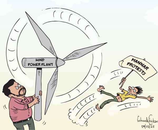 Cartoon of the Day 09-10-2025:When Progress Blows People Away