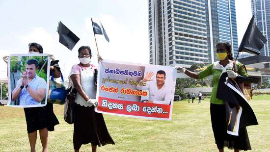 Urging President to release Ranjan Ramanayake