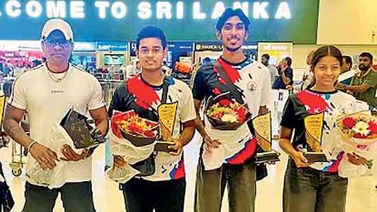 Shan Academy badminton players impress in India