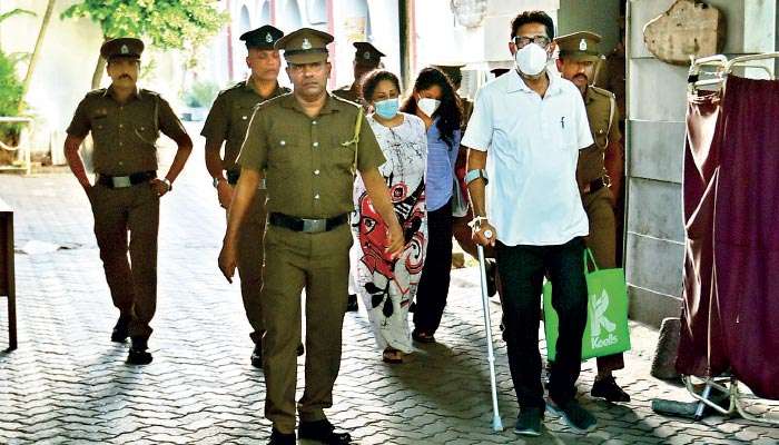 Keheliya, wife, and daughter remanded due to inability of fulfilling bail conditions