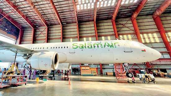 SriLankan wraps up Salam Air A321neo maintenance work