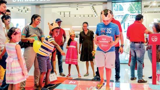 AIA Insurance creates a first of its kind immersive real-life gaming experience at Havelock City Mall