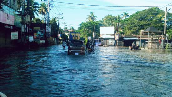 Floods in Gampaha...