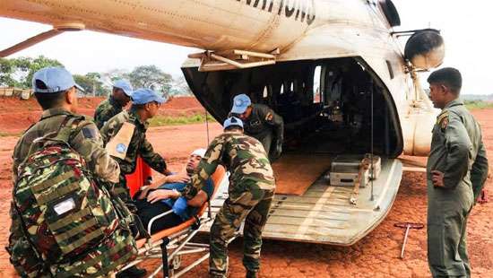 SLAF pilots conduct crucial evacuation mission of UN members in Africa