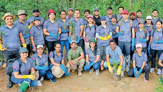 Colombo Stock Exchange plants 4,000 trees to mark 40th anniversary