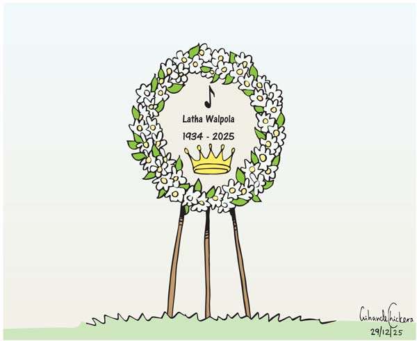 Cartoon of the Day 29-12-2025: A Final Tribute to a Voice