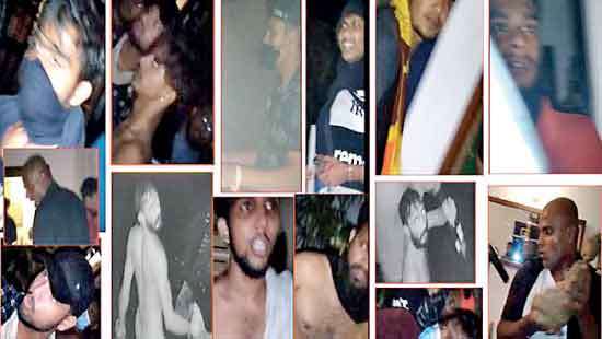 Police release photographs of  main suspects wanted over setting fire to Ranil’s private residence