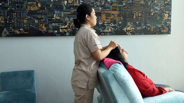 New women-only pink floor and spa at Sofia Hotel