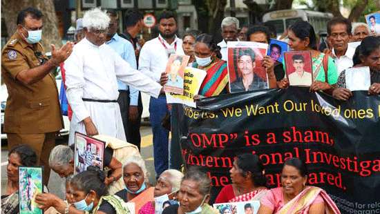 Calling for intl probe on enforced disappearances…