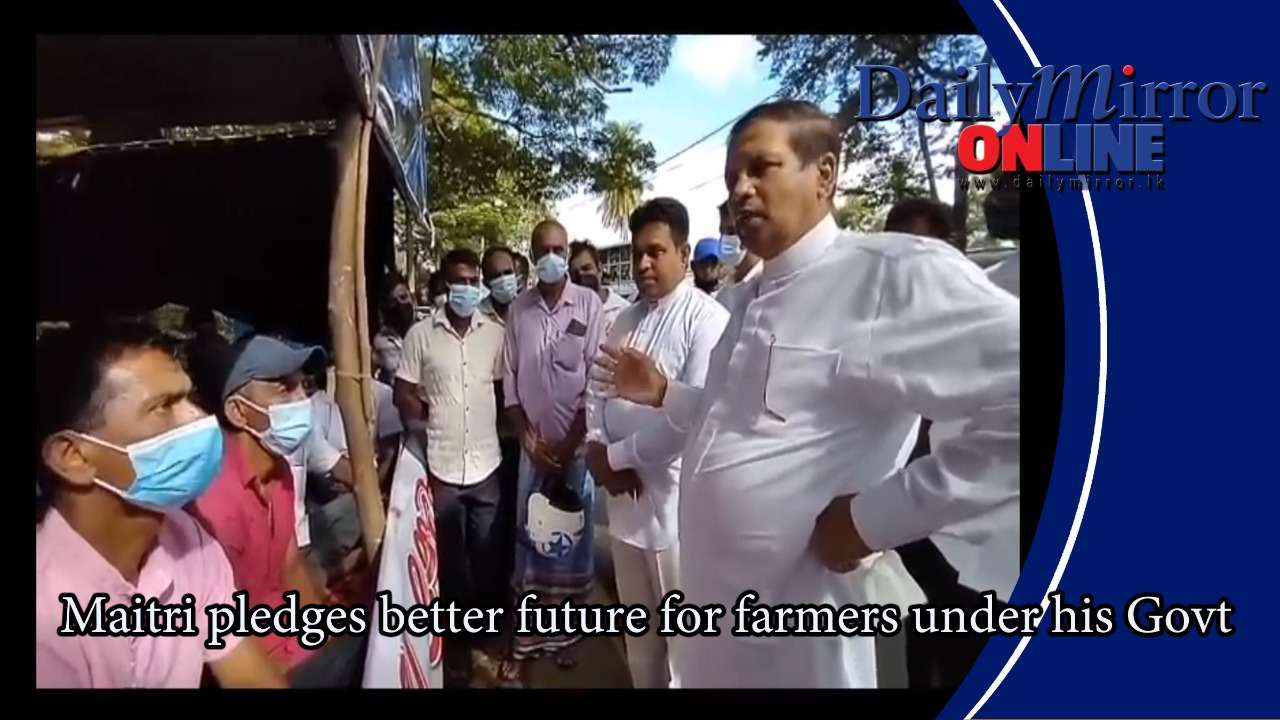 Maitri pledges better future for farmers under his Govt