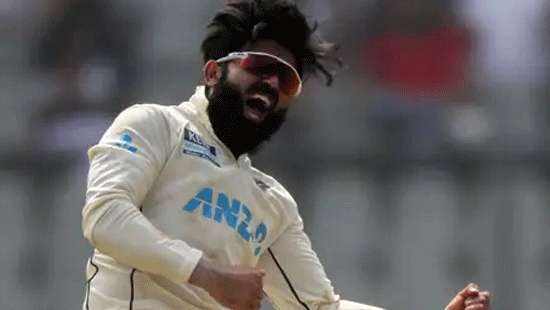 New Zealand spinner Ajaz Patel takes all 10 wickets in Test against India