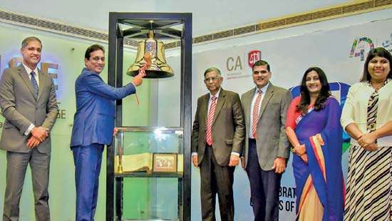 CA SL rings CSE bell to mark 65th anniversary