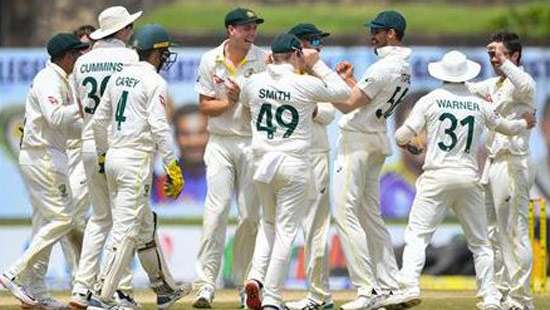 Australia beat Sri Lanka by 10 wickets in Galle